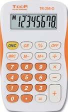 CALCULATOR TR-29 size: 90xx11 mm + - / 8 8 0-1418 0-1771 0-1772 KOLOR COLOR