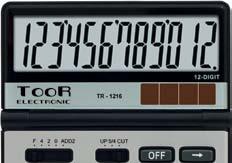 KALKULATOR BIUROWY TR-2213A rozmiar: 170xx36 mm DESK