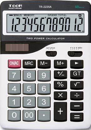 ustalenia stopy podatkowej rozmiar: 204x14x3 mm DESK CALCULATOR TR-2239T