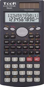 KALKULATOR BIUROWY TR-2464C duży wyświetlacz LCD check&correct sprawdzanie i poprawianie obliczeń do 0 kroków rozmiar: 148x96x34 mm DESK CALCULATOR TR-2464C large LCD display check&correct function