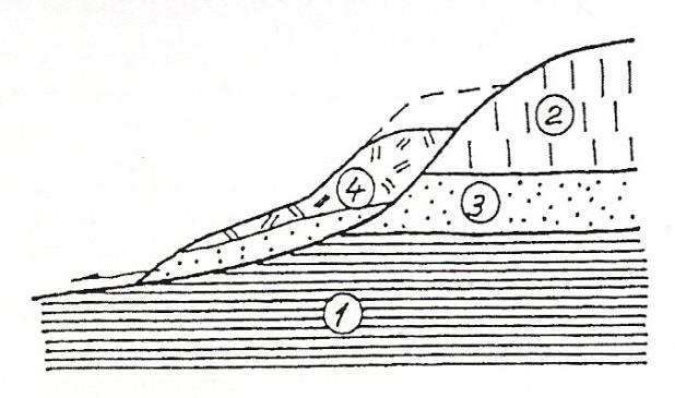 Rys.5. Osuwisko sufozyjne.