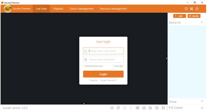 Jeśli wybierzesz Local login (logowanie lokalne), przejdź do zarządzania urządzeniami i wybierz urządzenie, które chcesz dodać.