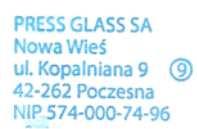 W razie zgłoszenia reklamacji, Odbiorca ma obowiązek zabezpieczyć reklamowane wyroby dla potrzeb ewentualnych oględzin z udziałem przedstawiciela Dostawcy na miejscu dostawy lub w siedzibie Dostawcy.