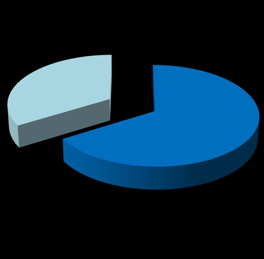 Struktura dofinansowania projektów ze środków zewnętrznych w % 34% 66%