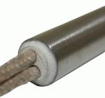 For bigger diameters standard connection is type N. The F type connection is an option for all diameters. Typ I Styk elektryczny umieszczony wewnątrz (Inside) grzałki patronowej.