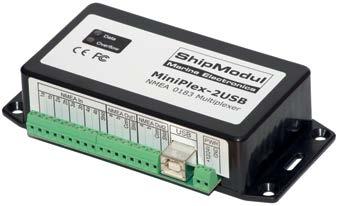 NMEA 0183 do laptopa, komputera PC, lub innego urządzenia posiadającego standardowy 9-pinowy port RS232.