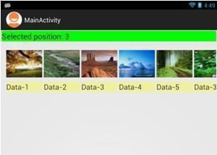 Example 9: Storing Images on the SD card MainActivity Class - HorizontalScrollView Demo scrollviewgroup.addview(frame); frame.setid(index); frame.setonclicklistener(new View.