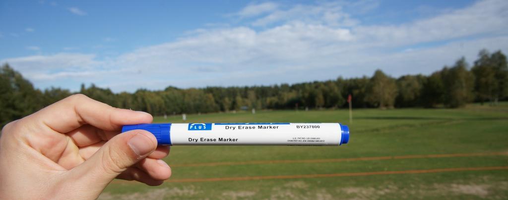 1 MARKER SUCHOŚCIERALNY Po