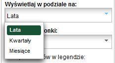 Rysunek 21 Poziom referencyjny Użytkownik ma możliwość wyświetlenia