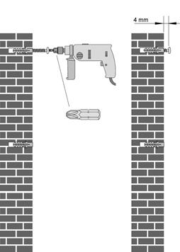 centrali na ścianie Instalowanie