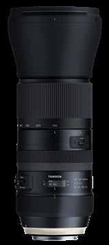 Liczne akcesoria Do obiektywu SP 150-600 mm G2 dostępne są dwa telekonwertery zapewniające powiększenie 1,4 i 2,0. Dzięki temu możliwe jest podwojenie zakresu zoomu do 1200 mm.