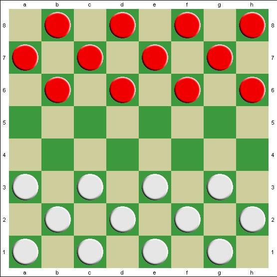 C++ 38 / 84 22 III 2017 Wyjście: Wartość prezentu Jasia. Przykład: Wejście: 1 2 3 0 Wyjście: 2 Zad. 208: Bitek jest początkującym warcabistą. Grywa od czasu do czasu partie ze swoim wujem Bajtosławem.