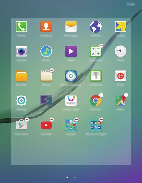 Podstawowe informacje Ekran aplikacji Na ekranie aplikacji wyświetlane są ikony aplikacji, w tym także nowo zainstalowanych aplikacji. Na ekranie startowym dotknij Aplik.