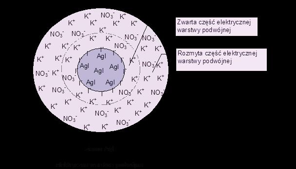 Kształty geometryczne cząstek fazy rozproszonej o wymiarach odpowiadających rozdrobnieniom koloidalnym możemy obserwować jedynie w mikroskopie elektronowym.