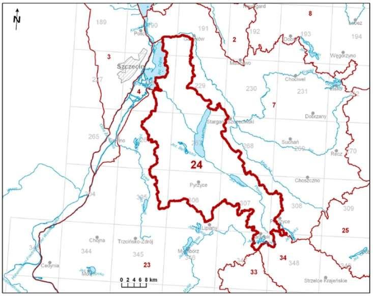 Informacje szczegółowe dotyczące JCWPd nr 7 znajdują się w poniższej tabeli. Tabela 26. Charakterystyka JCWPd nr 7. Powierzchnia [km 2 ] 2329,0 ( powierzchnia w gminie 20.