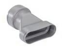 2m 990 328 080 169 WA (1P) Uszczelka flat 51 990 328 352 90 WA (1P) do ComfoTube flat 51 10 szt.