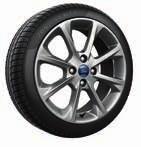 17" 10-ramienne  205/45 (D2YAM) 18" 5x2-ramienne  205/40 (D2ULM) SYNC EDITION Pakiet