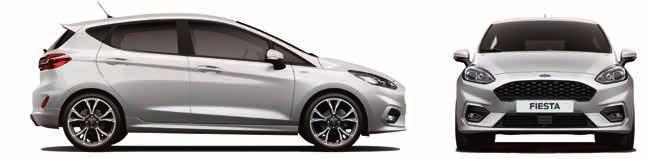 FORD FIESTA Dane Techniczne Masy (kg) 1.1 benzynowy 85 KM - M5 1.0 EcoBoost (z ASS) 100 KM - M6 1.0 EcoBoost (z ASS) 100 KM - A6 1.0 EcoBoost (z ASS) 125 KM - M6 1.0 EcoBoost (z ASS) 140 KM - M6 1.