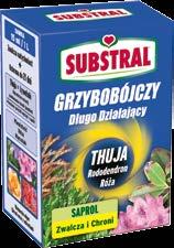 UWAGA: ROUNDUP można stosować tylko wtedy, gdy na iglaku nie ma młodych odrostów, czyli wczesną wiosną lub od późnego lata. Należy je ściółkować min.
