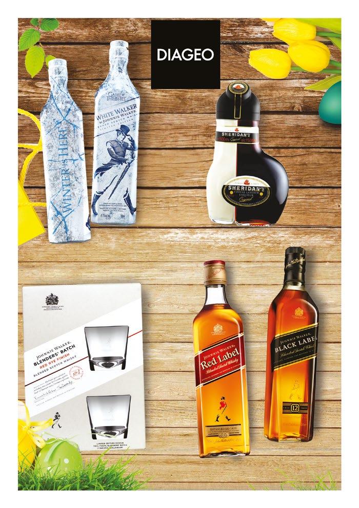 White Walker By Johnnie Walker 0,7 l 139,99* Sheridan s 0,5 l 54,99* Johnnie Walker Blenders Batch 0,7 l + 2 szklanki Johnnie Walker Red 0,7 l Johnnie Walker Black 0,7 l 59,99* 49,99* 99,99* *