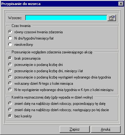 5-35 Okno Przypisanie do wzorca.
