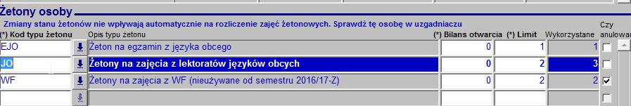 Wpisanie liczby 0 w polu Limit umożliwia rejestrację i wygenerowanie płatności.