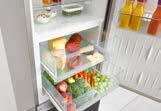 * W zależności od modelu Chłodnictwo PerfectFresh* Szuflady PerfectFresh utrzymują