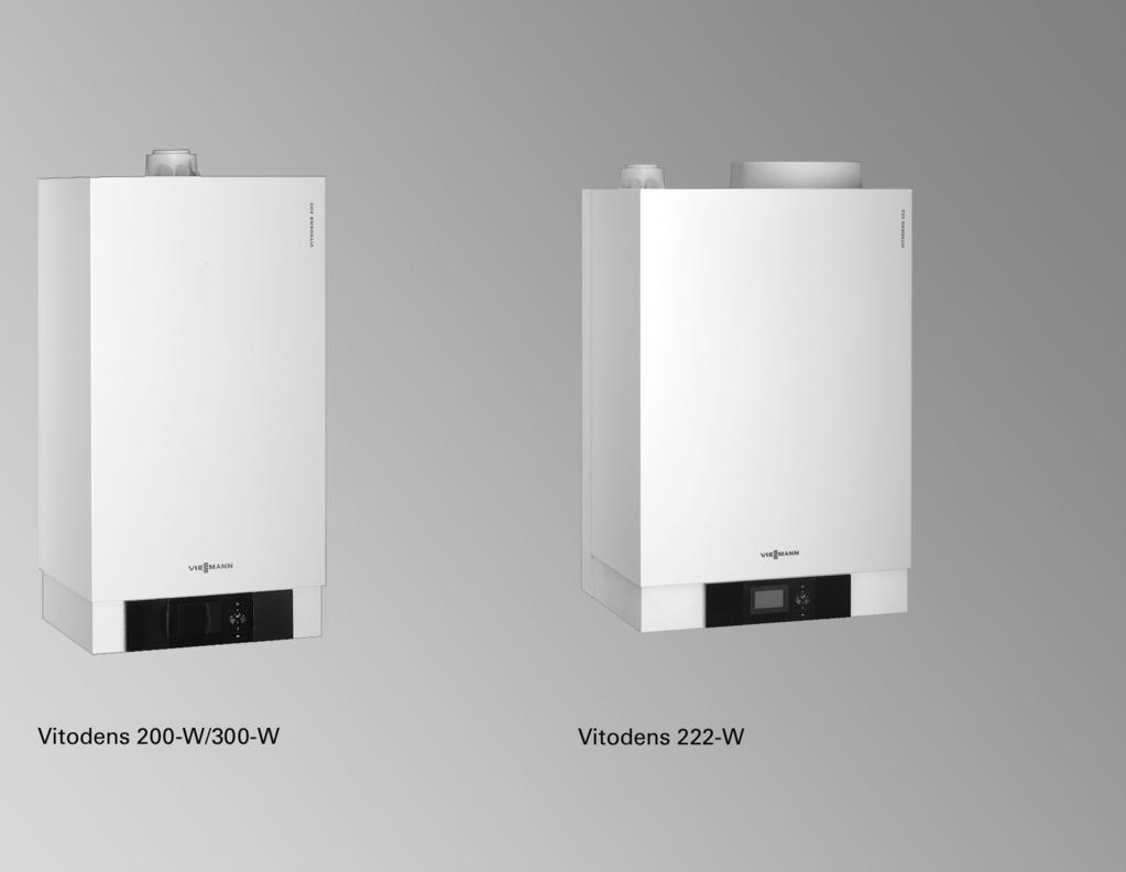 VIESMANN VITODENS Gazowy kocioł kondensacyjny 3,8 do 35,0 kw Wytyczne projektowe VITODENS 200-W Typ WB2C Gazowy
