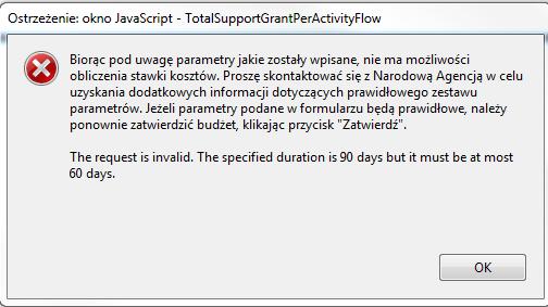 gwarantują respektowanie jego dopuszczalnego czasu trwania.