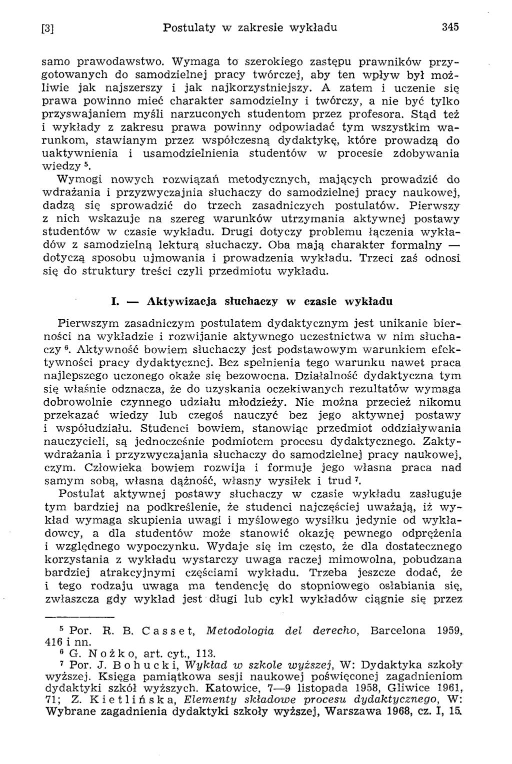 [3] P ostulaty w zakresie w ykładu 345 samo praw odaw stw o.