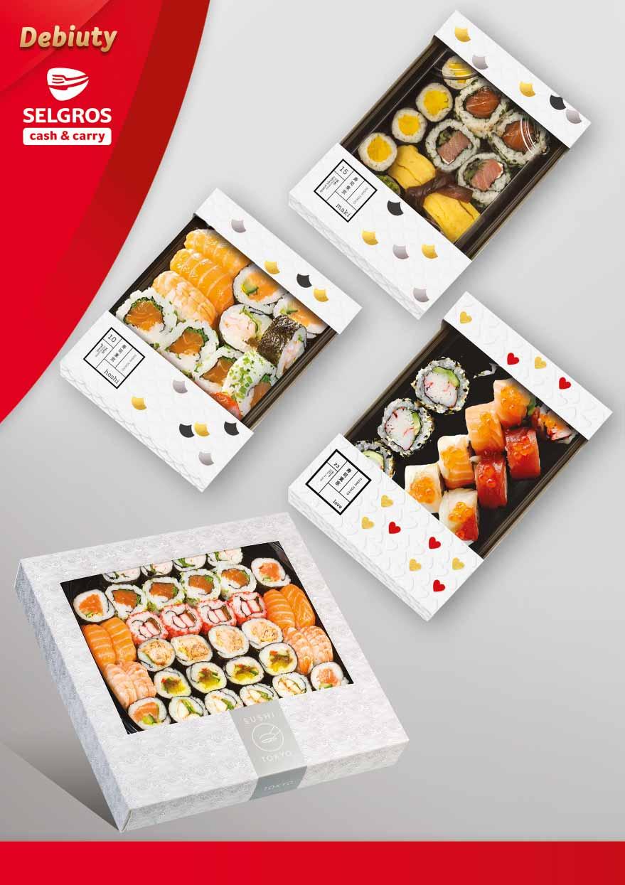 SUSHI MAKI 420 G 20138814 16 99 z VAT 17.84 SUSHI HOSHI 280 G 20228789 11 99 z VAT 12.