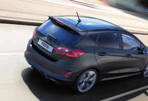FORD FIESTA Wyposażenie Bezpieczeństwo i nowe technologie Inteligentny System Bezpieczeństwa (IPS) System ABS z elektronicznym układem podziału siły hamowania (EBD) oraz układem wspomagania