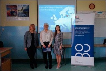Seminarium pt. Kierunki rozwoju transportu w Unii Europejskiej Seminarium z okazji 15-lecia przystąpienia Polski do UE zostało zorganizowane, w dniu 8 marca br.