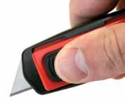 NOŻE BEZPIECZNE Z CHOWANYM OSTRZEM AutoSafe Niezwykle lekki nóż bezpieczny z innowacyjną technologią wykrywania nacisku i automatycznego wycofywania ostrza.