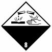 14. Informacje o transporcie Transport lądowy ADR/RID Klasa 8 Kod klasyfikacyjny C3 Numer materiału 1719 Oz