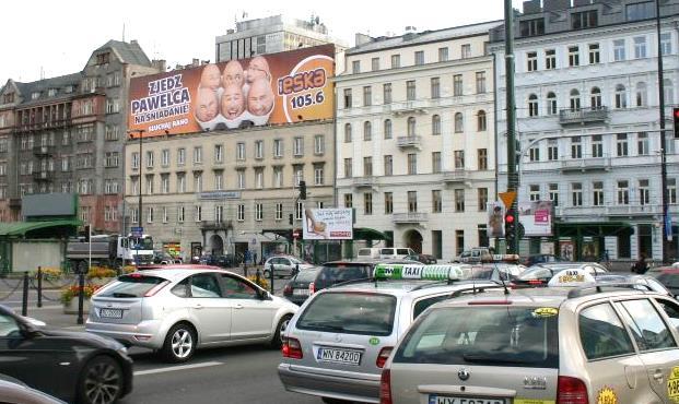 centrum Warszawy w pobliżu Mariott, Dw.