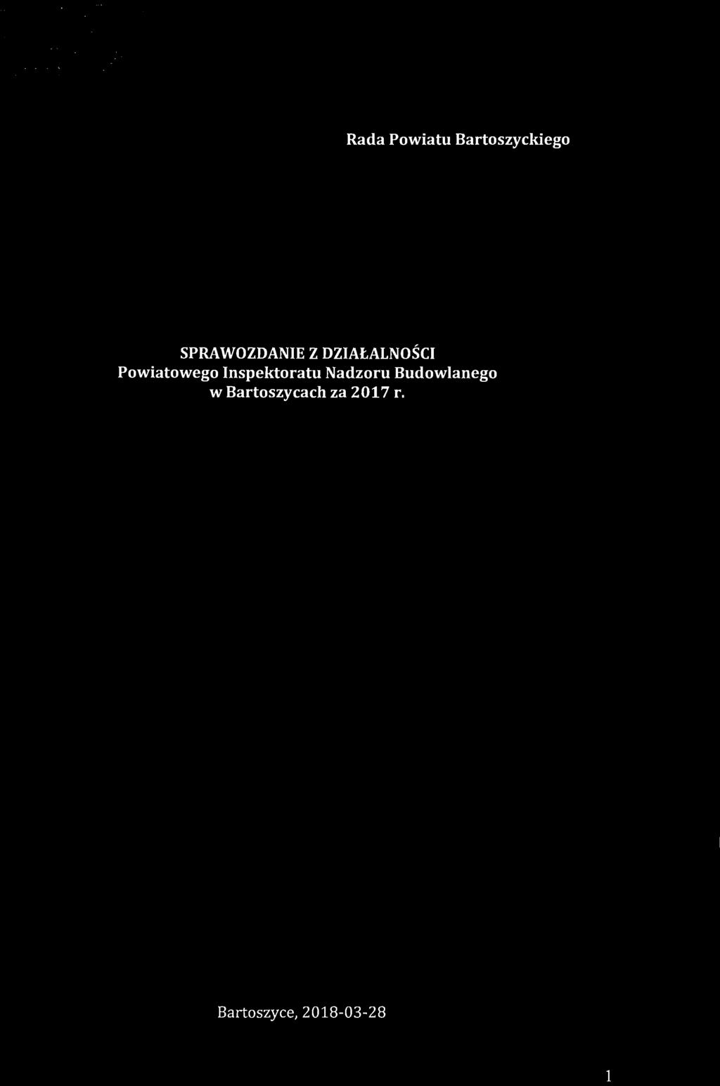 Nadzoru Budowlanego w