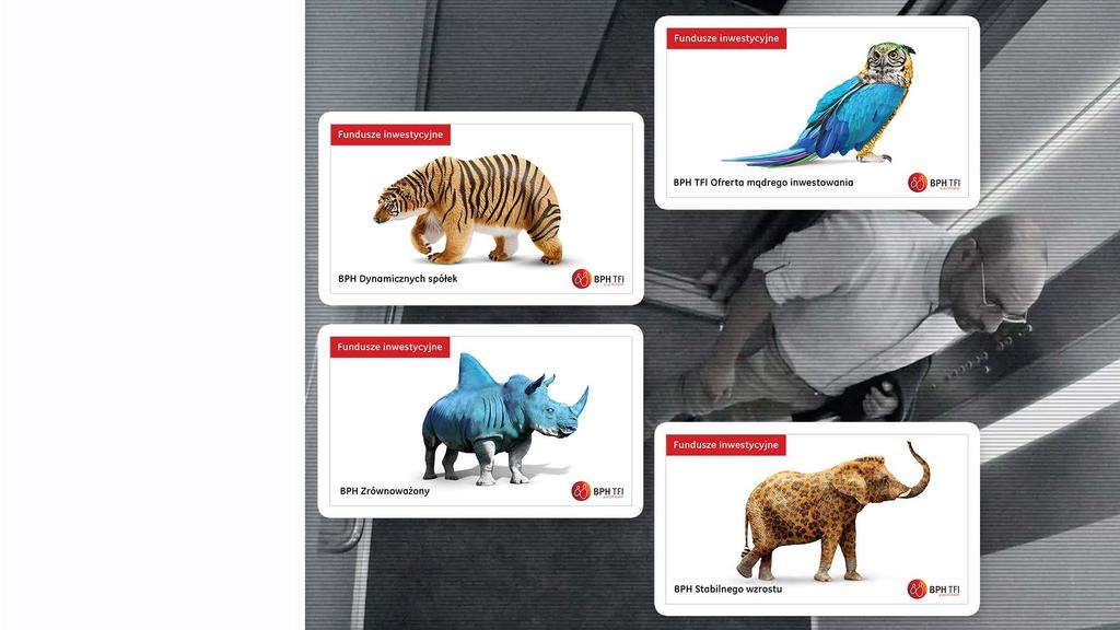 BPH IDENTYFIKACJA WIZUALNA MARKI WYZWANIE Stworzenie oryginalnego, ale funkcjonalnego języka wizualnego, który przedstawi szerokie portfolio złożonych produktów finansowych.