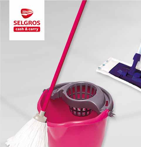 KOMPLET MOP SET 12 L mop + wiadro z sitem