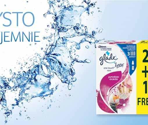 GLADE BY BRISE MINI SPRAY 2 + 1 ZAPAS 30 ML