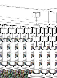 Nakrętka Zastosować przewód instalacji uziemienia o
