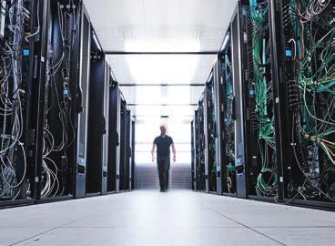 Moc chłodnicza przy tak gęstym upakowaniu komputerów w ograniczonej przestrzeni miała wynosić od 200 kw do 250 kw co odpowiada mocy chłodniczej istniejącego centrum danych, ale zbudowanego na ponad