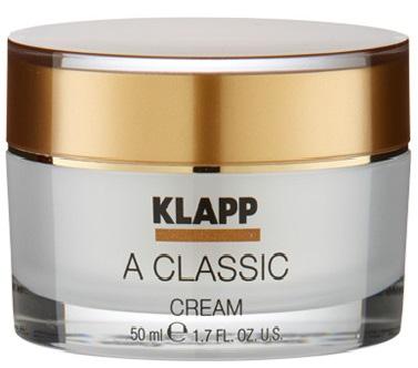 Asortyment kosmetyków marki Klapp do pielęgnacji domowej jako uzupełnienie pielęgnacji gabinetowej dostępne w gabinecie DermaPrestige A-CLASSIC LINIA REGENERUJĄCA Witamina A, na której opiera się