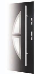 drzwi STaLOWe ZeWNĘTRZNe dwuskrzydłowe Na dowolny WyMIaR Proponujemy Państwu drzwi dwuskrzydłowe 55 i 55 LUX wykonane na dowolny wymiar z szerokości i wybrany wzór tłoczenia i szklenia.