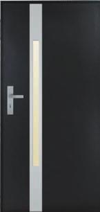 drzwi STaLOWe ZeWNĘTRZNe O GRUbOŚcI 101MM Drzwi o grubości 101 mm wypełnione pianką poliuretanową.