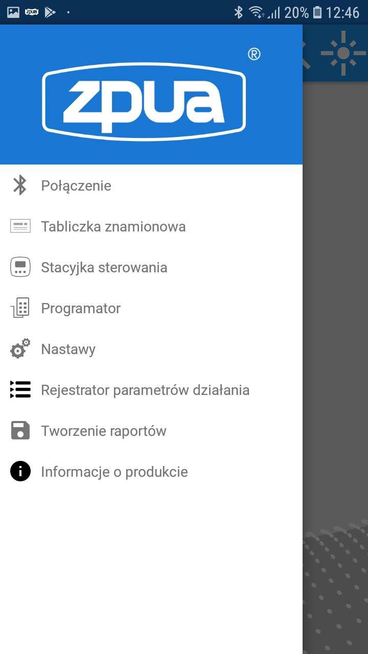 Rys. H Rys. I Rys. J Nieaktywne dotąd ikony Połączenie i Blink (jak na Rys.