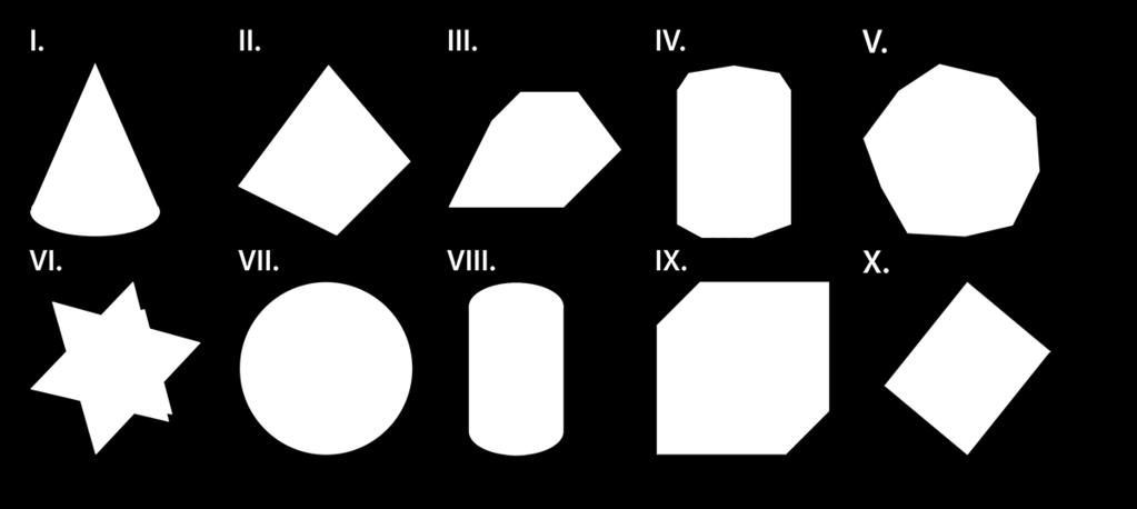 Czy pamiętasz? Zadanie 1. Rozpoznaj wśród poniższych brył ostrosłupy i graniastosłupy. Zadanie 2. Narysuj w zeszycie: 1. ostrosłup prawidłowy trójkątny oraz jego siatkę, 2.