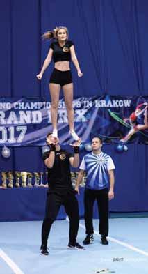 ZESPÓŁ SZKÓŁ PONADGIMNAZJALNYCH W ŁOCHOWIE CHEERLEADERS ISKRA Cheerleaders Iskra działa przy Zespole Szkół Ponadgimnazjalnych w Łochowie. Drużyna liczy ok 30 zawodników.