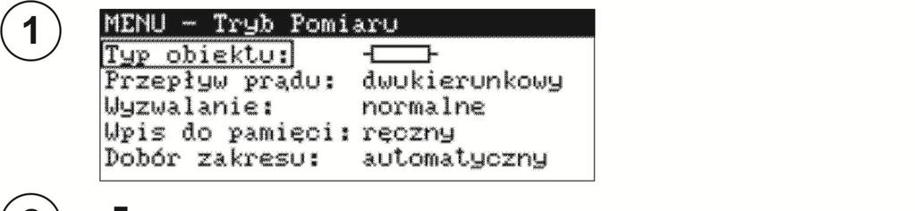 3 Pomiary 3.1 Konfigurowanie opcji pomiarowych Przed przystąpieniem do pomiarów należy dostosować parametry procesu pomiarowego do właściwości badanego obiektu.