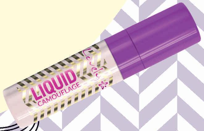 Korektor Liquid Camou age Intensywnie kryjący korektor z formułą easy to blend.